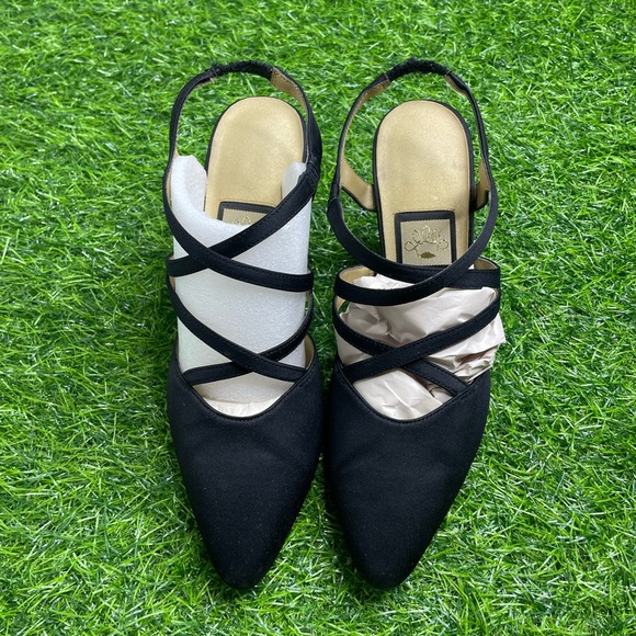 Nina Black Heels Size Women’s 8 - Picture 2 of 7